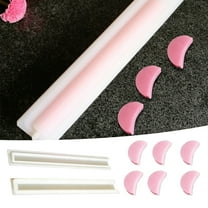 Silicone Soap Mold, Silicone Candle Tube Mold, Multi-Shape DIY Craft Tool, DIY Soap Mold, Ideal for Homemade Soaps, Candles & Gift Crafting Use(Moon-shaped)