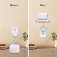 thumbnail image 4 of Soporte de pared Para altavoz inteligente Para enrutador inalámbrico Google Nest WiFi Ndcxsfigh Blanco, 4 of 8