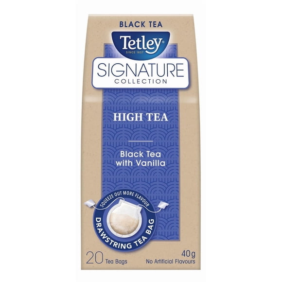 Tetley Signature Collection High Black Tea with Vanilla