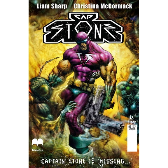 Captain Stone #2 VF ; Titan Comic Book
