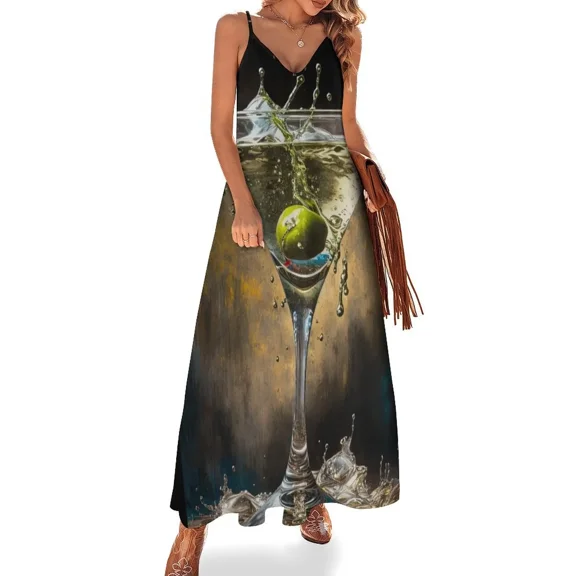 Dirty Martini Sleeveless Dress Dresses dress summer024 women ladies dresses for special ocns Women's summer suit