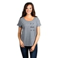 thumbnail image 2 of It Is What It Is Women's Fashion Slouchy Dolman T-Shirt Tee Heather Grey Medium, 2 of 4