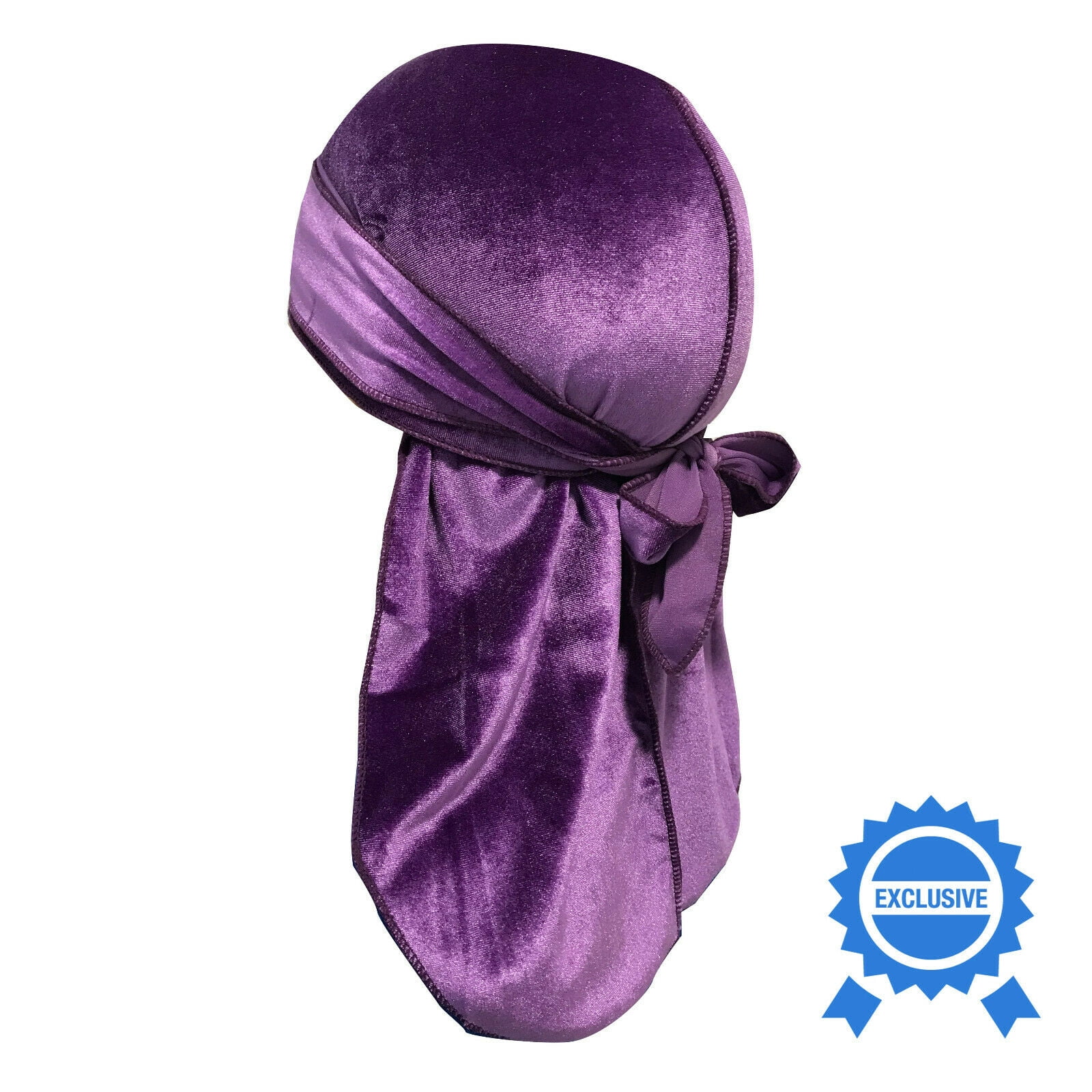 VC Velvet Durag Premium Men's Doo Rag Hats Silky Wave Cap Designer Style 23 Colors, Adult Unisex, Size: One size, Pink