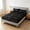 L, variant on Constellation Printed Fitted Sheet Set, Soft Washed Microfiber Bed Sheet with Pillowcases, Deep Pocket & Non-Slip