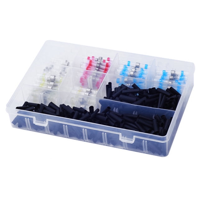 Kit de Bornes d'Isolation pour Soudure de Fesses, Rétractable à la Chaleur, pour Automobile Marine