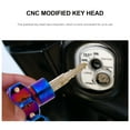 thumbnail image 3 of General CNC Modified Burnt Titanium Key Head Key Bit Hexagon Key Tip Accessories, 3 of 5