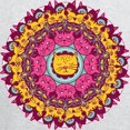 thumbnail image 3 of CafePress - Mandala Cats Sweatshirt - Zip Hoodie, Classic Hooded Sweatshirt with Metal Zipper, 3 of 4