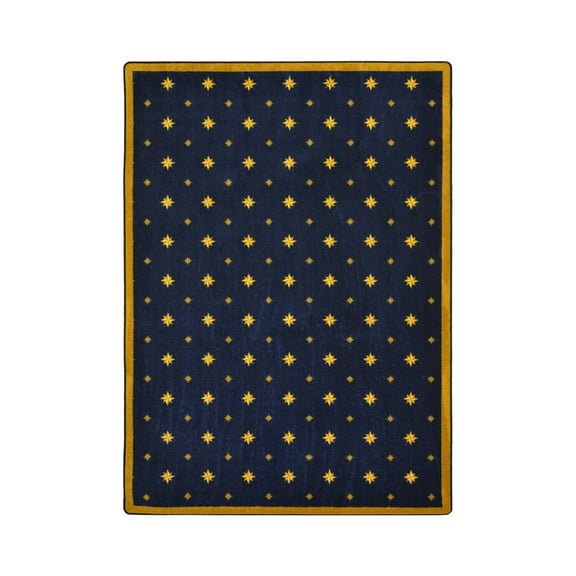 Walk of Fame 3'10" x 5'4" Area Rug In Color Navy