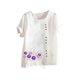 thumbnail image 5 of Camisetas de Manga Corta para Mujeres, Camiseta de Manga Corta Impresa Casual Hecha de 95% Poliéster 5% Spandex para Todas las Estaciones, Camisetas de Manga Corta para Mujeres, 5 of 6