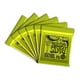 thumbnail image 1 of Juego de 6 cuerdas para guitarra eléctrica Ernie Ball Regular Slinky 10-46, 1 of 1
