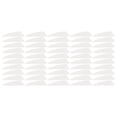thumbnail image 1 of 50 Pcs Feather Fletching Light Weight Shield Arrow Fletches DIY Arrow Feathers Fletches for Outdoors Archery White, 1 of 9