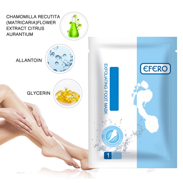 Moisturizing Foot Peel Mask. Exfoliating Foot Skin Care & Remover. –