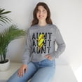 thumbnail image 7 of Softball Aunt Sweatshirt, Gifts, Crewneck, 7 of 7