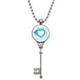 thumbnail image 1 of Collar Colgante Vintage Unbranded Llavero de Plata joyas 50 cm, 1 of 3