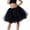 black, variant on EDFBUYKRS Female Skirts Womens Skirts Fall Long Womens Pleated Short Skirt Adult Tutu Dancing Skirt