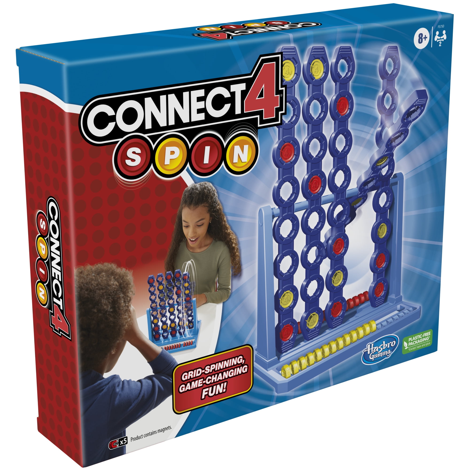  Hasbro Gaming Connect 4 Classic Grid,4 in a Row Game