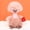 Wu Lula Hey Duck Curly Duck - Pink, variant on Fluffy Frizzy Little Duck Plush Toy, Yellow Duck Stuffed Doll, Kids Zoo Animal Gift
