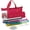 Red, variant on F2C American Mah Jongg Mahjong Set 166 Tiles, 4 Colors All-in-One Rack/Pushers, Red Soft Bag and Accessories –Classic Full Size Complete Mahjongg Mah Jong Set (Red)