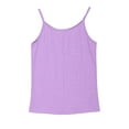 thumbnail image 6 of qolati Girls Tank Tops Sleeveless Spaghetti Strap T-Shirt Casual Solid Color Vest Blouse Dressy Casual Summer Shirts, 6 of 9