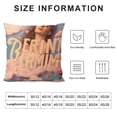 thumbnail image 5 of YINGXI Pink Throw Pillow Covers Inspirational Kids Decorative Cushion Cases for Sofa Couch Living Room 22x22in, 5 of 5