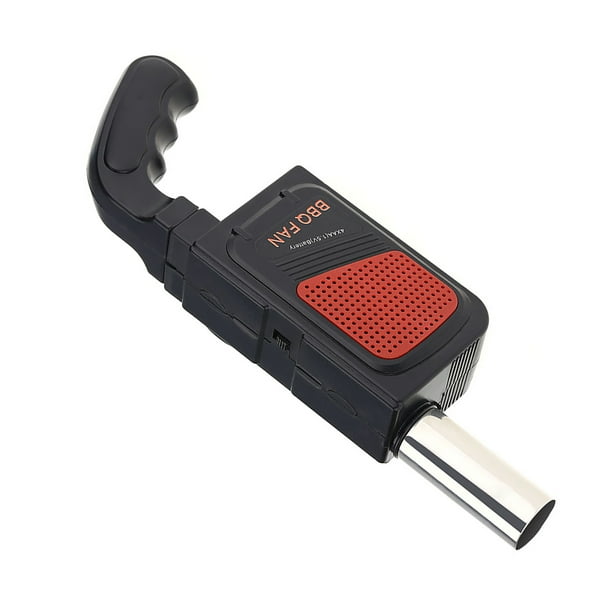 Soplador de aire, soplador de parrilla eléctrica portátil de mano para barbacoa, ventilador para barbacoa, acabado de lujo