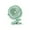 Green, variant on Summer Savings Clearance! Boovnll Clip on Fan, 3 Speeds USB Fan with Night Light, Quiet, Strong Airflow, 360° Rotation, Desk Fan, USB Rechargeable Mini Fan for Home, Bedroom, Dorm & Office, Fan