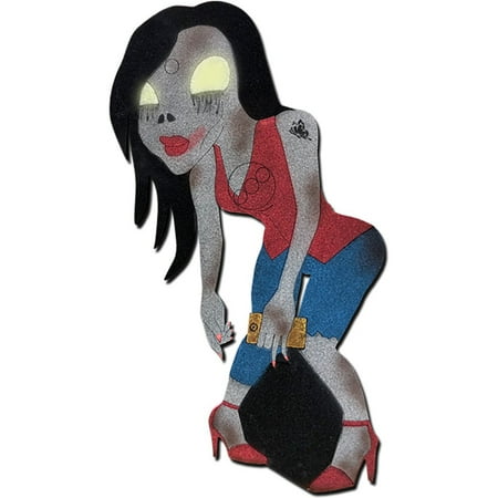 Oncore Targets Zombie Self-Healing Archery Target Mom Gray/Red/Blue/Brown Lar