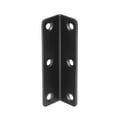 thumbnail image 5 of L Bracket Corner Braces, 8 Set 20x20x80 mm - Stainless Steel 90 Degree Right Angle Bracket with Screws (Black), 5 of 6