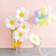 thumbnail image 1 of Globos de margaritas, globos de flores de margaritas blancas, decoraciones para fiestas de cumpleaños, bodas, baby showers, suministros de decoración para fiestas, 1 of 5