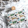 thumbnail image 5 of Rateoe Back To School A Pattern Decorative Pillow Case,Throw Pillow Covers,Plush Pillow Cover,Soft Pillow Case,Velvet Pillow Case-20"x30", 5 of 6