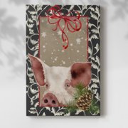 County Christmas Farm II- Gallery Wrapped Canvas