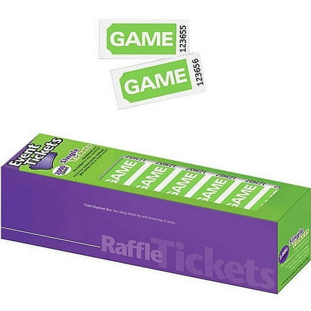 The Big Event Game Ticket - Single Part, Available In