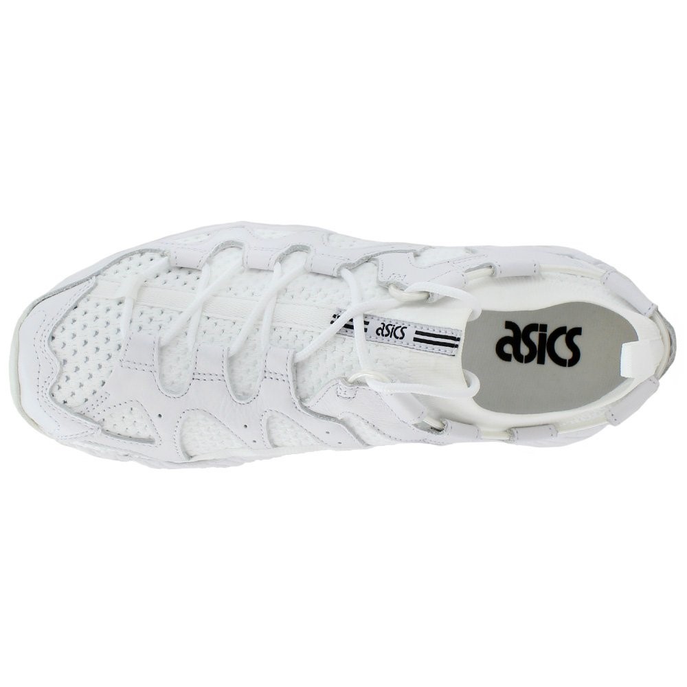 Asics Tiger Asics Tiger Men S Gel Mai Knit White Ankle High Mesh Sneaker 8m Walmart Com Walmart Com