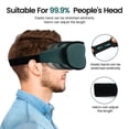 thumbnail image 3 of Nueva máscara para dormir 3D, máscara para ojos acolchada suave y transpirable con bloqueo de luz, venda para dormir, cubierta para los ojos, máscara para dormir, parche para el ojo, 3 of 5