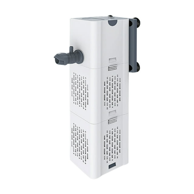 Filtro de Acuario de 15 W, Bomba de Filtracia, interna para Pecera Con Caudal de 1000 L/H, FuncionAmiento Silencioso y de Bajo Ruido para Agua Dulce o Salobre