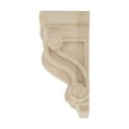 thumbnail image 4 of American Pro Decor 5APD10464 Extra small Plain Wood Corbel, 4 of 6