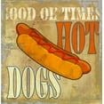 thumbnail image 2 of Teller, Skip 20x20 White Modern Wood Framed Museum Art Print Titled - Hot Dog, 2 of 4