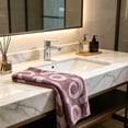 thumbnail image 2 of Kyusrd Hand Towels for Bathroom,Cotton Soft Absorbent Decorative Hand Towel for Face Spa Bath Gym Kitchen,Wine,34x72cm, 2 of 6