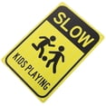 thumbnail image 4 of Street Sign Slow Down Road Sign Kids Play Caution Sign Metal Road Sign Traffic Street Sign, 4 of 8