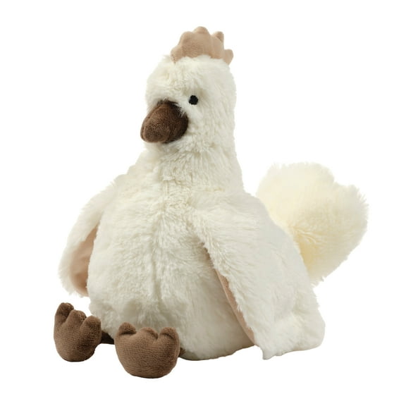 Bedtime Originals Farmyard Friends Plush Chicken Stuffed Animal Toy - Peep