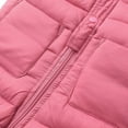 thumbnail image 5 of GJSYRH Toddler Boys Girls Puffer Snow Pants Baby Winter Warm Snowsuit Zip Up Quilted Down Overalls Windproof Ski Outfits Red 3.5-4 Years, 5 of 9
