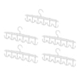 thumbnail image 3 of 5 perchas giratorias con 12 ganchos para colgar ropa, bufandas y bolsas de almacenamiento en el armario. Blanco, 3 of 9