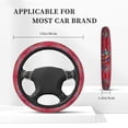 thumbnail image 6 of Big-Hero-6-Baymax Steering Wheel Cover Elastic Stretch Breathable Vehicle Steering Wheel Protector Car Interior Accessories, 6 of 8