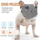 thumbnail image 3 of Bozal para perros de hocico corto Yuxing Bozal ajustable de Malla transpirable para perros masticar rojo S, 3 of 5