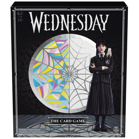 Juego de cartas Spin Master Games Wednesday Premium Foil 10+
