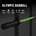 thumbnail image 4 of HSUURY 1000 lbs Olympic Weight Bars, High Grade Steel, 7 ft, 4 of 5