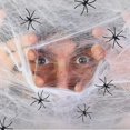 thumbnail image 2 of Halloween Decorative Spider Cotton Spider Web, 2 of 4