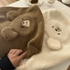 thumbnail image 2 of Bolsa de transporte de felpa Patrón de oso Otoño Invierno de axilas femenina Suave para viajar Ndcxsfigh Para Estrenar, 2 of 9