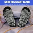 thumbnail image 5 of Personal Touch Non-Binding Loose Fit Sock - Non-Slip Diabetic Socks for Men and Women - Quarter/Ankle Length 3Pk (9-11, Black), 5 of 6