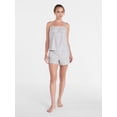 thumbnail image 3 of Joyspun Women's Woven Poplin Sleep Cami Top, Sizes XS-3X, 3 of 6